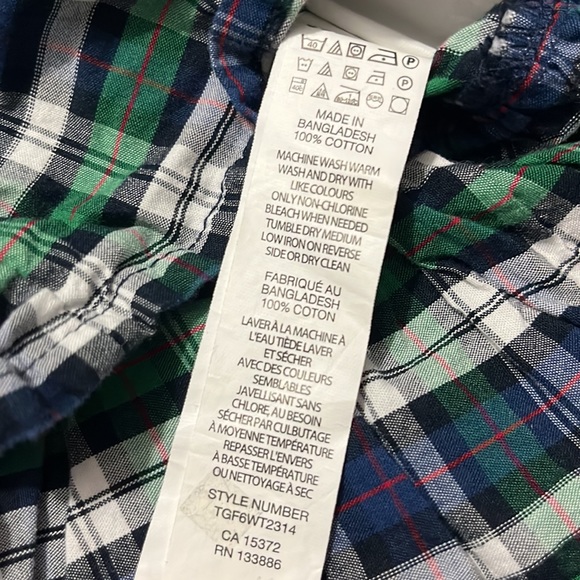 10/$30 Old Navy/Joe Fresh Denim and Plaid Tops - Picture 5 of 14